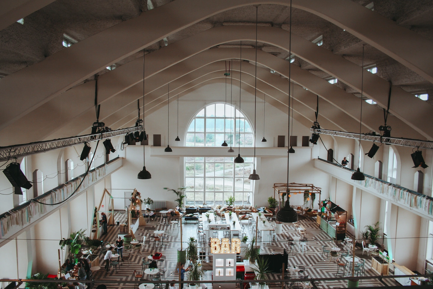 Catering en aankleding in Radio Kootwijk