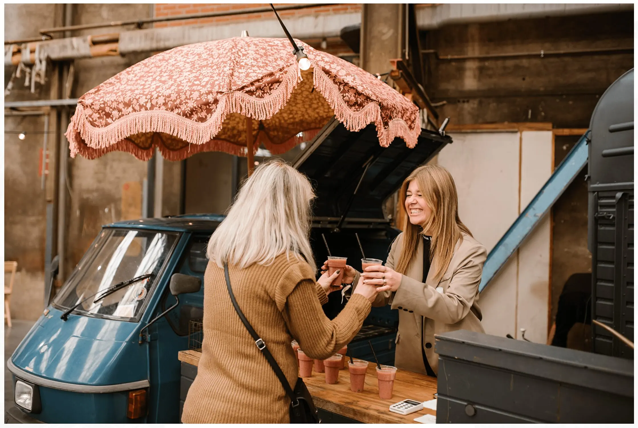 foodtruck catering tijdens zakelijk evenement in Maastricht, Limburg