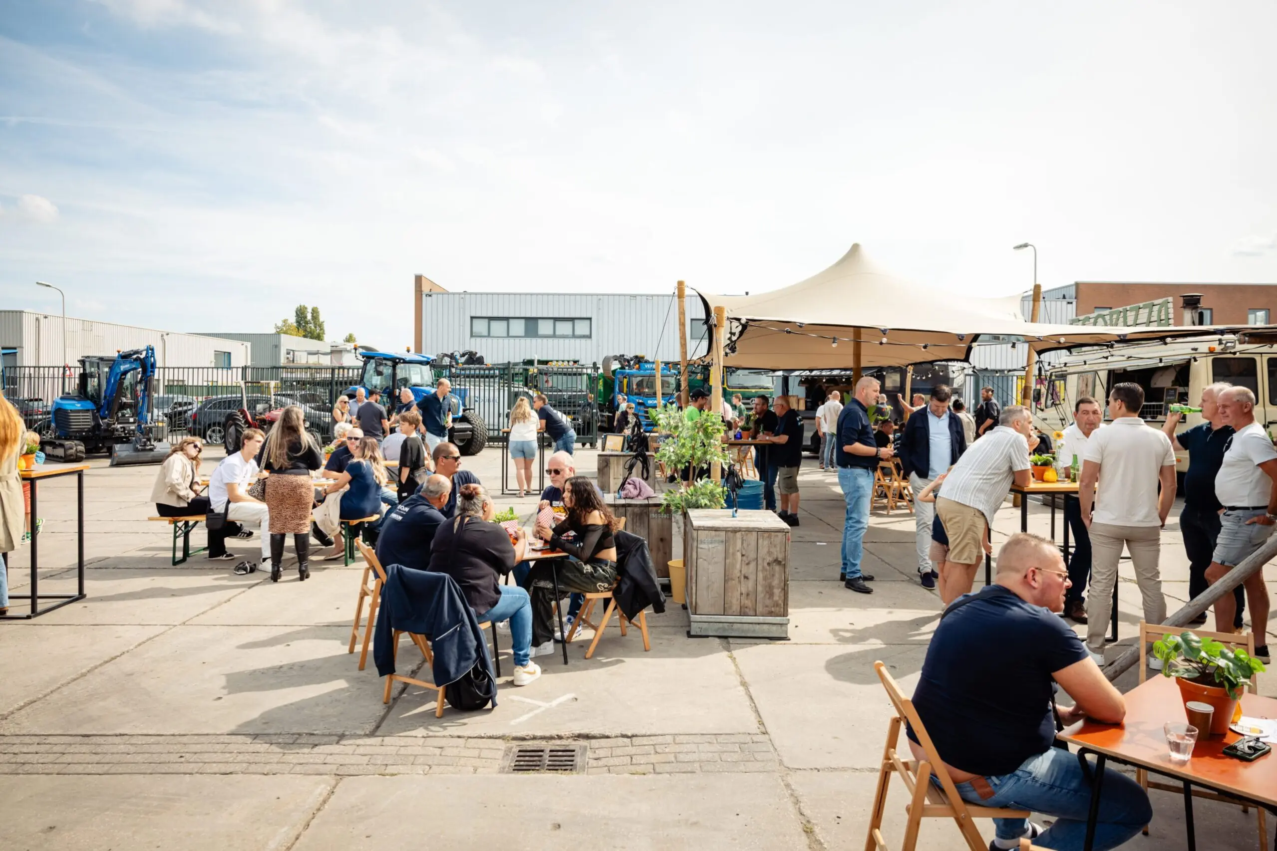 Familiedag met foodtrucks